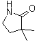 structure of CAS# 4831-43-0, 3,3-Dimethyl-2-oxopyrrolidine;3,3-Dimethyl-2-pyrrolidone; 3,3-Dimethylpyrrolidin-2-one