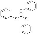 structure of CAS# 4832-52-4, Tris(phenylthio)methane;Triphenyl trithioorthoformate