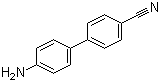 结构式 CAS# 4854-84-6, 4'-氨基-4-氰基联苯