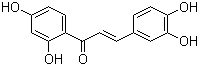 结构式 CAS# 487-52-5, 紫铆因; 2',3,4,4'-四羟基查尔酮