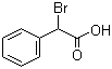 structure of CAS# 4870-65-9, 2-Bromo-2-phenylacetic acid;alpha-Bromophenylacetic acid