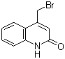 4-Bromomethyl-1,2-dihydroquinoline-2-one molecular structure (CAS 4876-10-2)