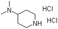 structure of CAS# 4876-59-9, N,N-Dimethylpiperidin-4-amine dihydrochloride;4-(Dimethylamino)piperidine dihydrochloride; Dimethyl(piperidin-4-yl)amine dihydrochloride