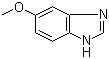 结构式 CAS# 4887-80-3, 5-甲氧基苯并咪唑