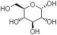 结构式 CAS# 492-62-6, alpha-D-葡萄糖