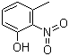 structure of CAS# 4920-77-8, 3-Methyl-2-nitrophenol;2-Nitro-m-cresol; 2-Nitro-3-methylphenol
