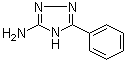 结构式 CAS# 4922-98-9, 5-苯基-4H-1,2,4-三氮唑-3-胺