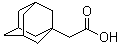 structure of CAS# 4942-47-6, 1-Adamantaneacetic acid;Tricyclo[3.3.1.1(3,7)]dec-1-ylacetic acid
