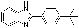 结构式 CAS# 49671-76-3, 2-(4-叔丁基苯基)苯并咪唑