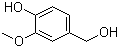 structure of CAS# 498-00-0, 4-Hydroxy-3-methoxybenzyl alcohol;Vanillyl alcohol