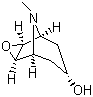 structure of CAS# 498-45-3, Scopine;(1alpha,2beta,4beta,5alpha,7beta)-9-Methyl-3-oxa-9-azatricyclo[3.3.1.02.4]nonan-7-ol