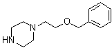 structure of CAS# 4981-85-5, 1-(2-Benzyloxyethyl)piperazine;1-[2-(Phenylmethoxy)ethyl]piperazine