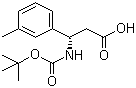 Boc-3-Methyl-D-beta-phenylalanine molecular structure (CAS 499995-75-4)