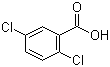 结构式 CAS# 50-79-3, 2,5-二氯苯甲酸