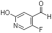 structure of CAS# 500148-38-9, 5-Fluoro-2-hydroxy-4-pyridinecarboxaldehyde