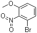 结构式 CAS# 500298-30-6, 3-溴-2-硝基苯甲醚