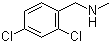 structure of CAS# 5013-77-4, (2,4-Dichlorobenzyl)methylamine;N-(2,4-Dichlorobenzyl)-N-methylamine