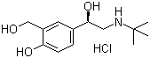 structure of CAS# 50293-90-8, Levalbuterol hydrochloride