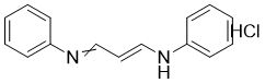 structure of CAS# 50328-50-2, N-[3-(Phenylamino)-2-propenylidene]benzenamine hydrochloride;N-[(E)-3-phenyliminoprop-1-enyl]aniline;hydrochloride