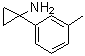 structure of CAS# 503417-30-9, 1-(3-Methylphenyl)cyclopropanamine