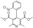 结构式 CAS# 50428-14-3, 去氢亚硝基硝苯地平