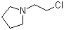 structure of CAS# 5050-41-9, 1-(2-Chloroethyl)pyrrolidine
