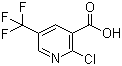 structure of CAS# 505084-59-3, 2-Chloro-5-(trifluoromethyl)pyridine-3-carboxylic acid;2-Chloro-5-(trifluoromethyl)nicotinic acid