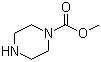 结构式 CAS# 50606-31-0, 哌嗪-1-羧酸甲酯
