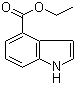 structure of CAS# 50614-84-1, Ethyl indole-4-carboxylate;Ethyl 1H-indole-4-carboxylate