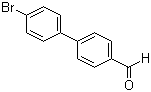 结构式 CAS# 50670-58-1, 4'-溴-[1,1'-联苯]-4-甲醛