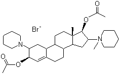 结构式 CAS# 50700-72-6, 维库溴铵