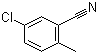 structure of CAS# 50712-70-4, 4-Chloro-2-cyanotoluene;5-Chloro-2-methylbenzonitrile