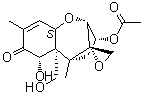 Deoxynivalenol monoacetate molecular structure (CAS 50722-38-8)