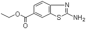 structure of CAS# 50850-93-6, Ethyl 2-amino-1,3-benzothiazole-6-carboxylate;2-Amino-benzothiazole-6-carboxylic acid ethyl ester
