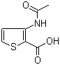 3-(Acetylamino)thiophene-2-carboxylic acid molecular structure (CAS 50901-18-3)