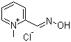 structure of CAS# 51-15-0, 2-Pyridinealdoxime methochloride;2-PAM chloride; Pralidoxime chloride