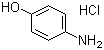 structure of CAS# 51-78-5, 4-Aminophenol hydrochloride;4-Hydroxyaniline hydrochloride