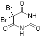 结构式 CAS# 511-67-1, 5,5-二溴巴比妥酸; 5,5-二溴-2,4,6(1H,3H,5H)-嘧啶三酮