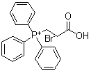 structure of CAS# 51114-94-4, (2-Carboxyethyl)triphenylphosphonium bromide;NSC 84145