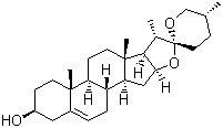 结构式 CAS# 512-04-9, 薯蓣皂素; 薯蓣皂苷元; 薯蓣皂甙元