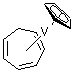 structure of CAS# 51203-49-7, (pi-Cycloheptatriene)(pi-cyclopentadiene)titanium
