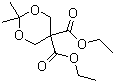 结构式 CAS# 51335-75-2, 2,2-二甲基-[1,3]二恶烷-5,5-二甲酸二乙酯