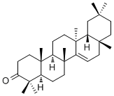 Taraxerone molecular structure (CAS 514-07-8)