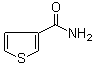 structure of CAS# 51460-47-0, 3-Thiophenecarboxamide;3-Thenamide