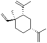 structure of CAS# 515-13-9, beta-Elemen;(-)-beta-Elemene; Levo-beta-elemene; (1S,2S,4R)-1-Ethenyl-1-methyl-2,4-bis(1-methylethenyl)cyclohexane