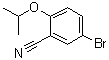 structure of CAS# 515832-52-7, 5-Bromo-2-isopropoxybenzonitrile;5-Bromo-2-(1-methylethoxy)benzonitrile; 5-Bromo-2-[(1-methylethyl)oxy]benzonitrile