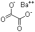 结构式 CAS# 516-02-9, 草酸钡