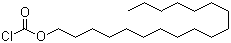 structure of CAS# 51637-93-5, Stearyl chloroformate;Octadecyl chloroformate
