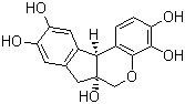结构式 CAS# 517-28-2, 苏木色精; 苏木色素; 苏木精