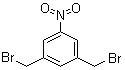 structure of CAS# 51760-20-4, 1,3-Bis(bromomethyl)-5-nitrobenzene;3,5-Bis(bromomethyl)-1-nitrobenzene; 3-Bromomethyl-5-nitrobenzyl bromide